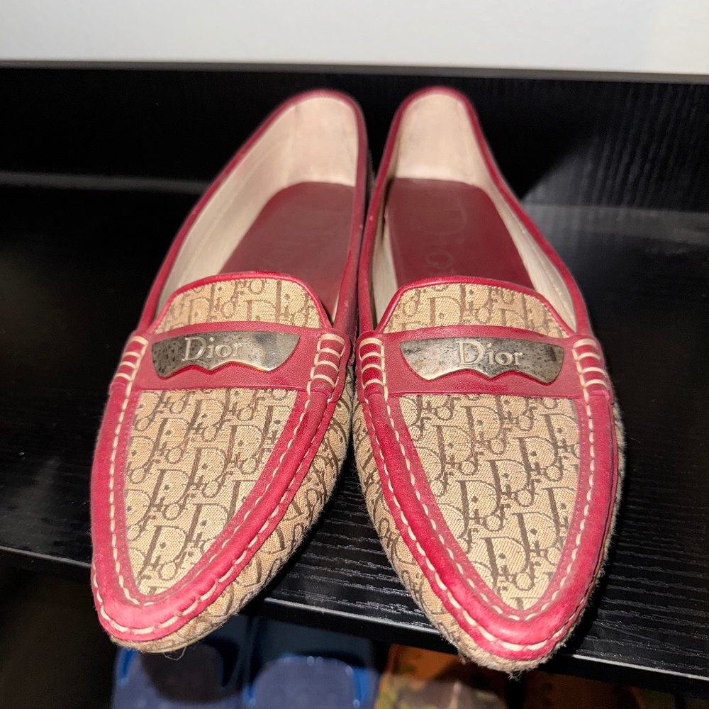 Christian Dior Vintage Diorissimo Monogram Trotter Loafer 39